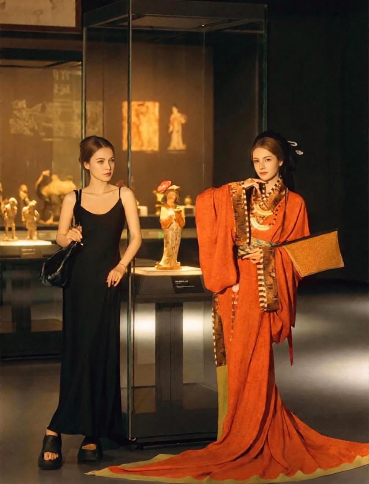 Xi'an Hanfu Warring States Robe Elegance